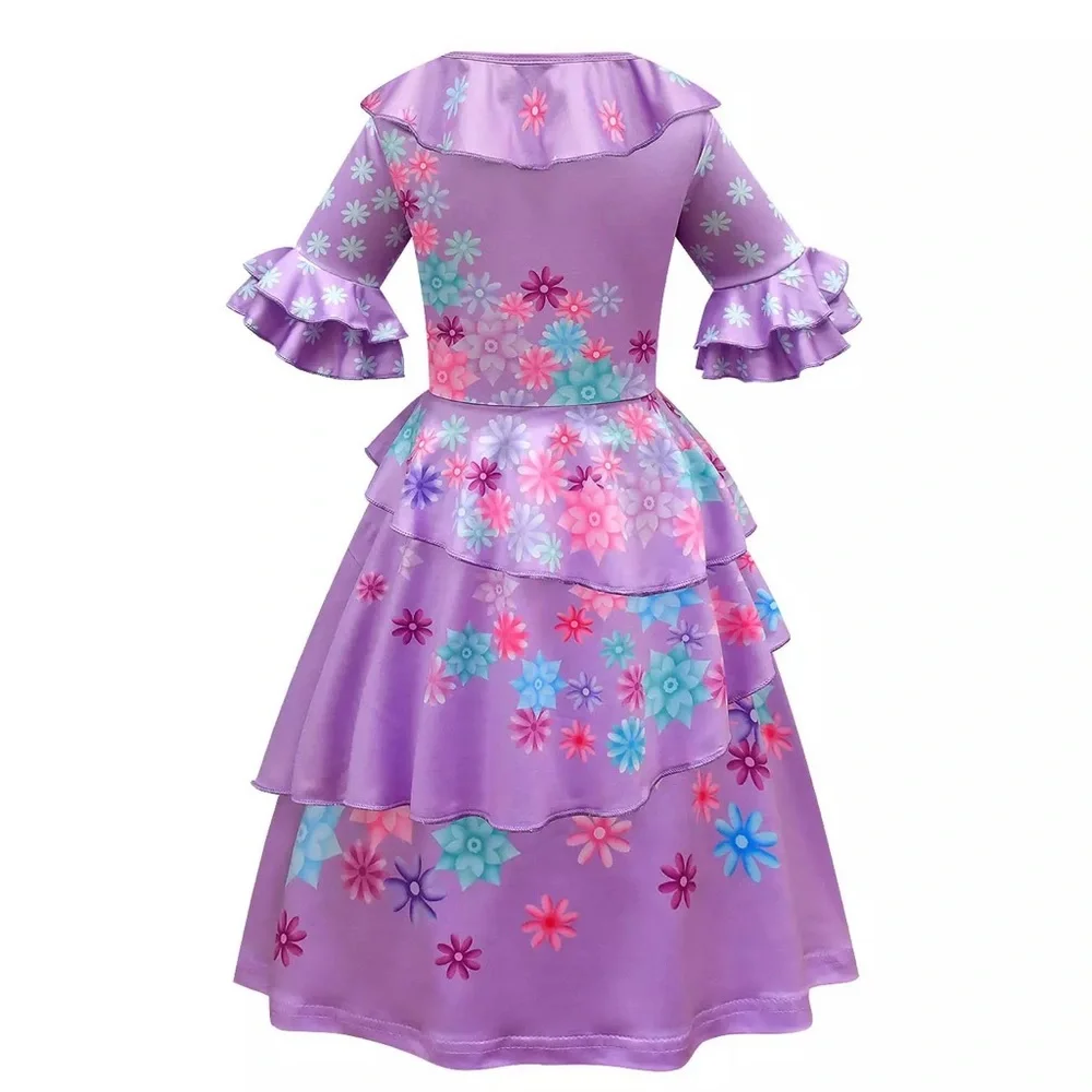 Boutique Encanto Isabella Dress Mirabel Costume set Bag included 5072